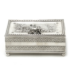 James W. Tufts Silverplate Jewelry Box