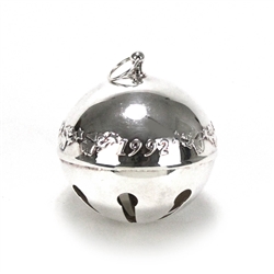 1992 Sleigh Bell Silverplate Ornament By Wallace